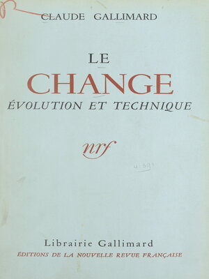 cover image of Le change